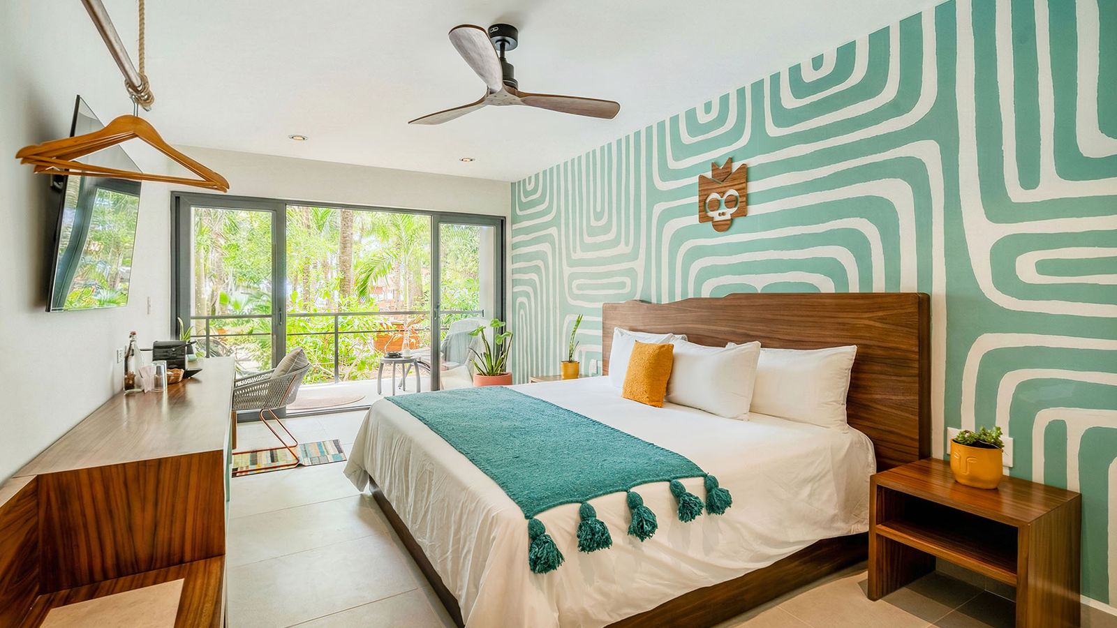 Habitación frente al mar con balcón