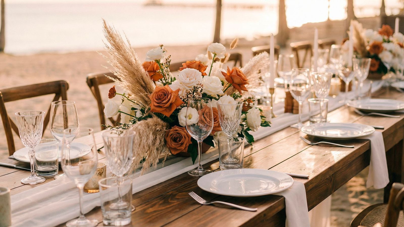 Ceremony aisle decorated with flowers