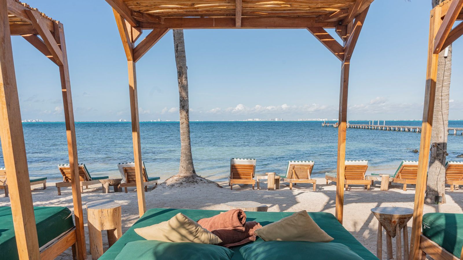 Private room with terrace at Mayan Monkey Isla Mujeres