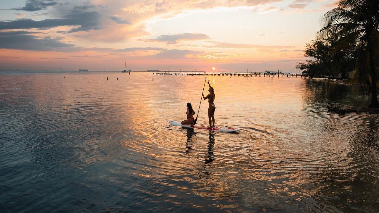 Water activities in Isla Mujeres