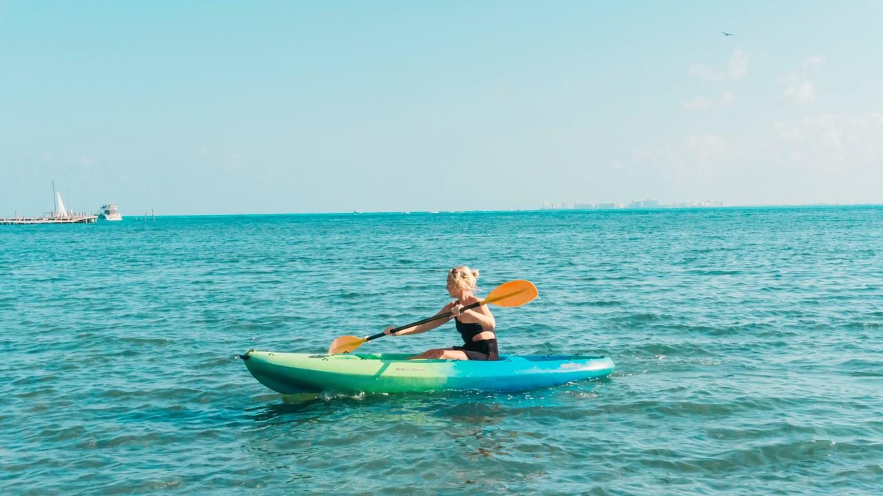 Water activities in Isla Mujeres