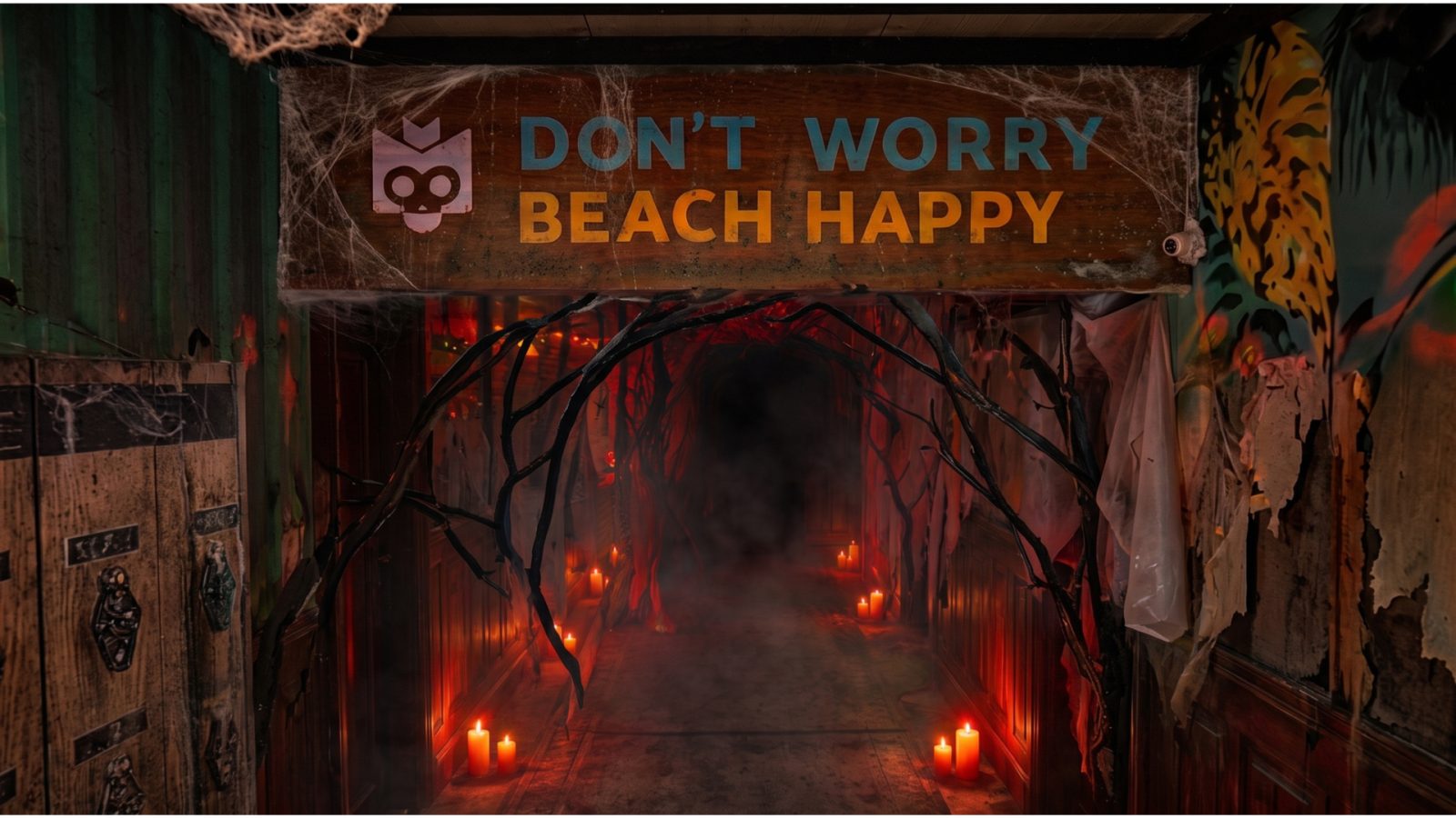 Dont worry beach happy halloween