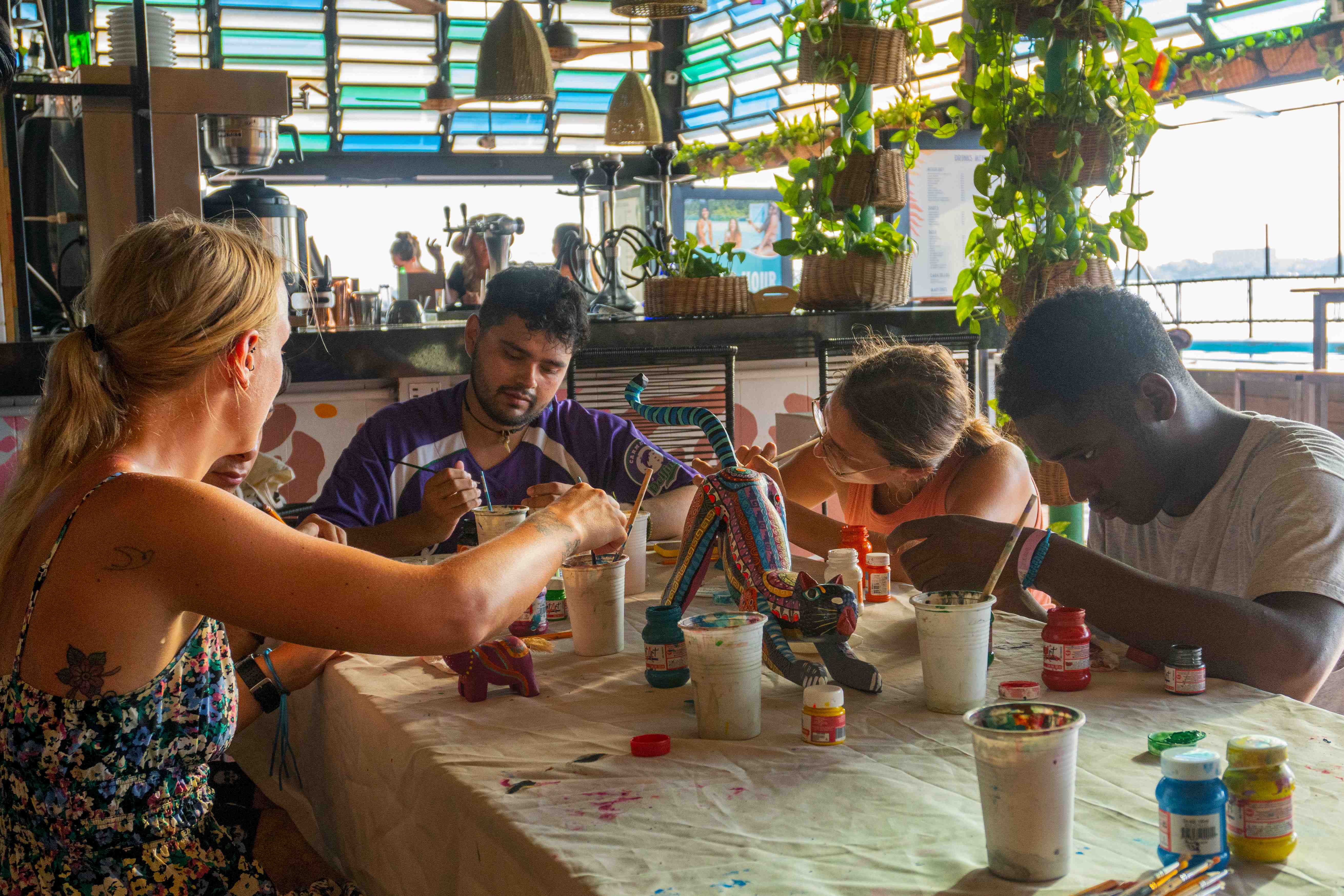 Alebrijes Workshop at Mayan Monkey